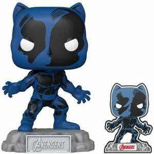 Funko Pop! Marvel: A60 Comic Black Panther met Pin Marvel Comics Amazon Exclusief Vinyl Collection figuur Cadeau idee Officiële Handelsgoederen Speelgoed voor Kinderen en Volwassenen Funko Verzamelfiguren