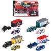 Speelgoed vrachtwagens Majorette Majorette Race Trailer 19cm NISSAN