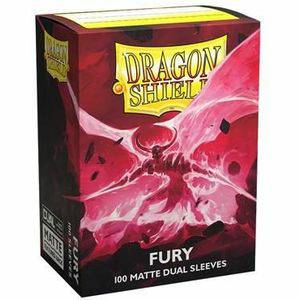 SLEEVES Dragon Shield Matte dual Fury 100ct Trading cards