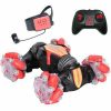 RC auto's Watch Gesture Sensing Remote Control Car Drift Off Road Vehicle Rc Stunt Deformatie Auto Model: 88A Dual Remote Control (Rood)