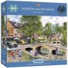 Legpuzzels Gibsons Bourton on Water Puzzel (1000 stukjes) Engels dorp aan de rivier de Windrush