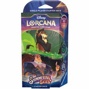 Ravensburger Disney Lorcana TCG Shimmering Skies Starter Deck Scar & Kronk Trading cards