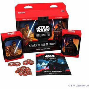 Star Wars Unlimited Spark of Rebellion 2 Player Starter pack Trading cards