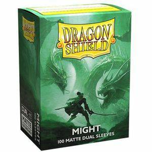 Trading cards SLEEVES Dragon Shield Matte Dual Might DS100